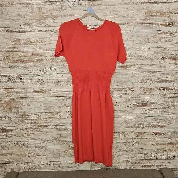 St. John | Dresses | Pink Knit Dress | Poshmark